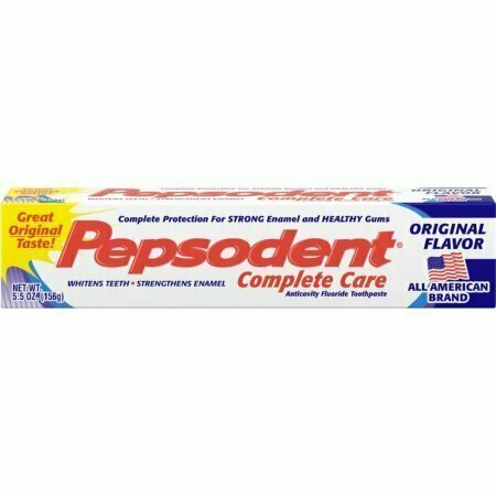 Pepsodent Complete Care Toothpaste Original Flavor 5.5 oz 