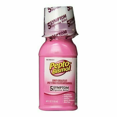 Pepto-Bismol Original Antidiarrheal, Upset Stomach Liquid - 4 Oz 