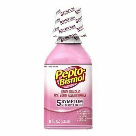 Pepto-Bismol Original Antidiarrheal, Upset Stomach Liquid - 8 Oz 