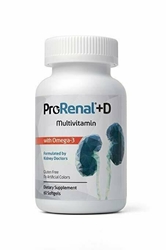 ProRenal+D with Omega-3 Fish Oil 30-Day Supply 