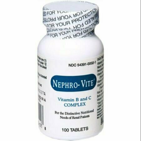 R&D Laboratories Nephro-Vite Tablets 100 Tablets 