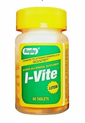 Rugby I-Vite TAB ASCORBIC ACID-200 MG LT Orange 60 Tablets 