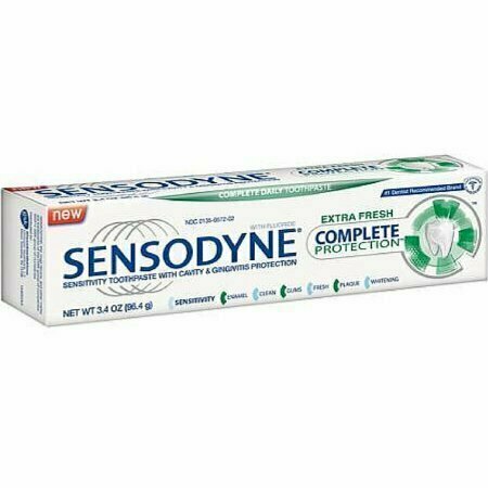 Sensodyne Complete Protection Sensitivity Toothpaste, Extra Fresh 3.40 oz 