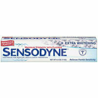 Sensodyne Extra Whitening Maximum Strength Toothpaste With Fluoride - 6 Oz 