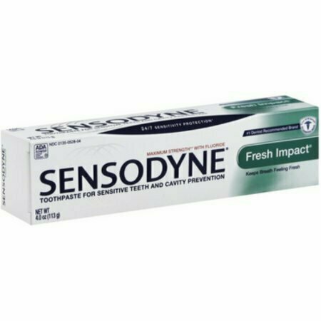Sensodyne Fluoride Toothpaste, Fresh Impact 4 oz 