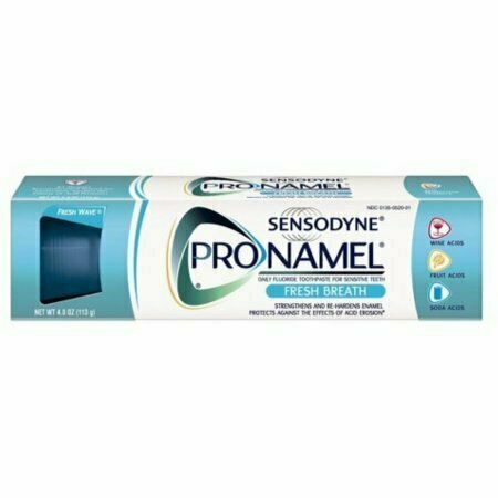 Sensodyne ProNamel Flouride Toothpaste, Fresh Wave 4 oz 