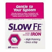 Slow Fe Slow Release Iron, Tablets, 60 each 