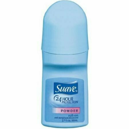 Suave 24 Hour Protection Anti-Perspirant Deodorant Roll-On Powder 2.70 oz 