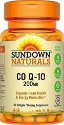 Sundown Naturalsvîv?Œ©vîv?Œ© Co Q-10 200 mg, 40 Softgels 