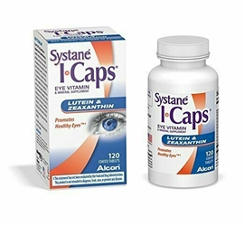 Systane ICaps Eye Vitamin & Mineral Supplement, Lutein & Zeaxanthin Formula, 120 Coated Tablets 