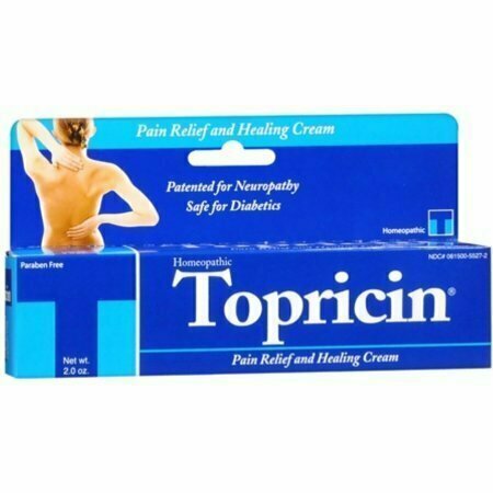 Topricin Pain Relief and Healing Cream 2 oz 