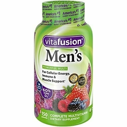 Vitafusion Mens Gummy Vitamins, 150 Count 