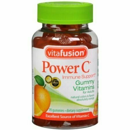 Vitafusion Power C Gummy Vitamins Absolutely Orange 70 Each 