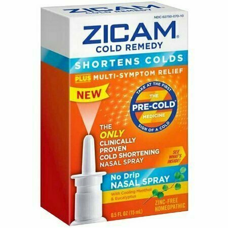 Zicam Cold Remedy No Drip Nasal Spray 0.50 oz 