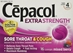 Cepacol Extra Strength Sore Throat Relief Lozenges - Cherry - 16 Ct. - 363824740164