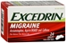 Excedrin Migraine Pain Reliever Caplets 24 each - 300672039248