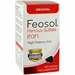 Feosol Iron Supplement, Original Formula, Ferrous Sulphate 325 mg, 65 mg Elemental Iron, 120 Count - 346017097122