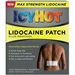 Icy Hot Lidocaine Patch Plus Menthol 5 each - 41167172018