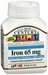 IRON 65MG FERROUS SULFATE 325MG TAB 120 CT - 40985022670